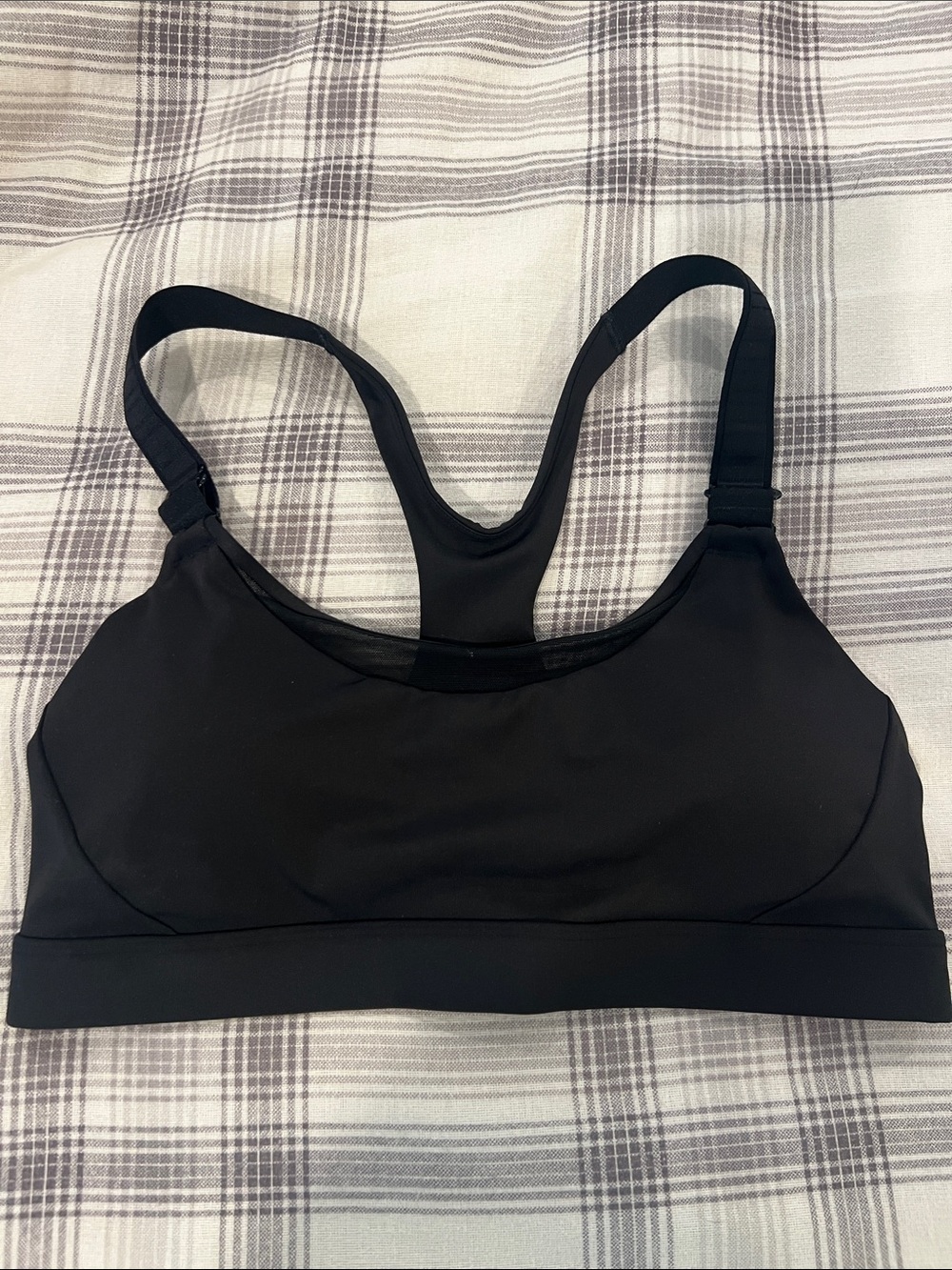 Athleta black sports bra